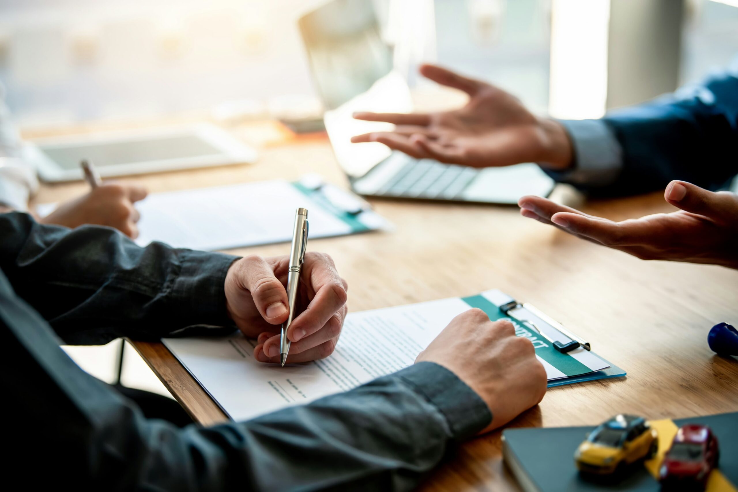 general counsel for small business People in a meeting